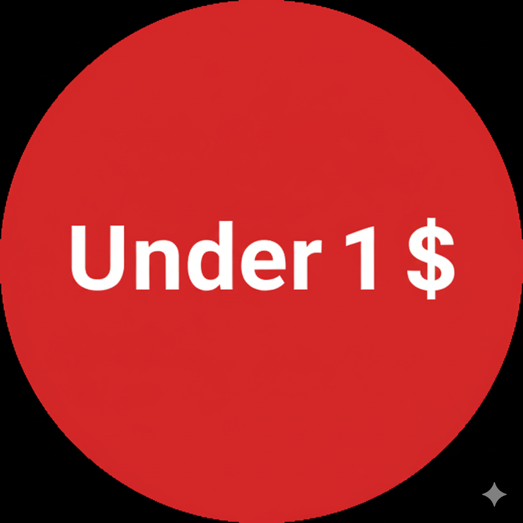Under 1$