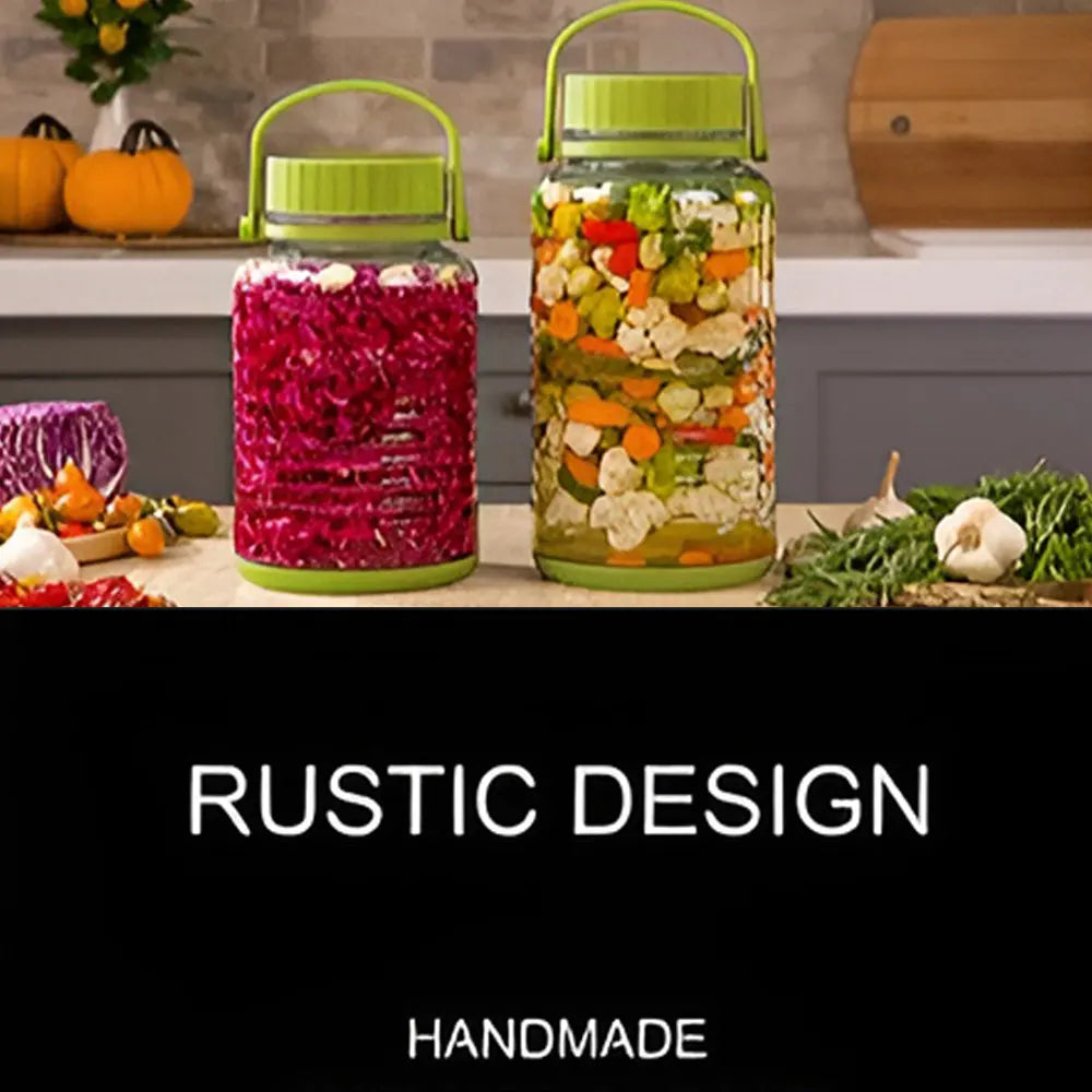 Pickle Glass Cotainer 4 LTR