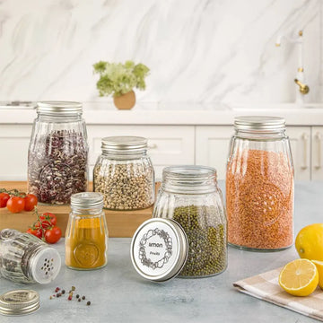 GLASS JAR 1.1LTR