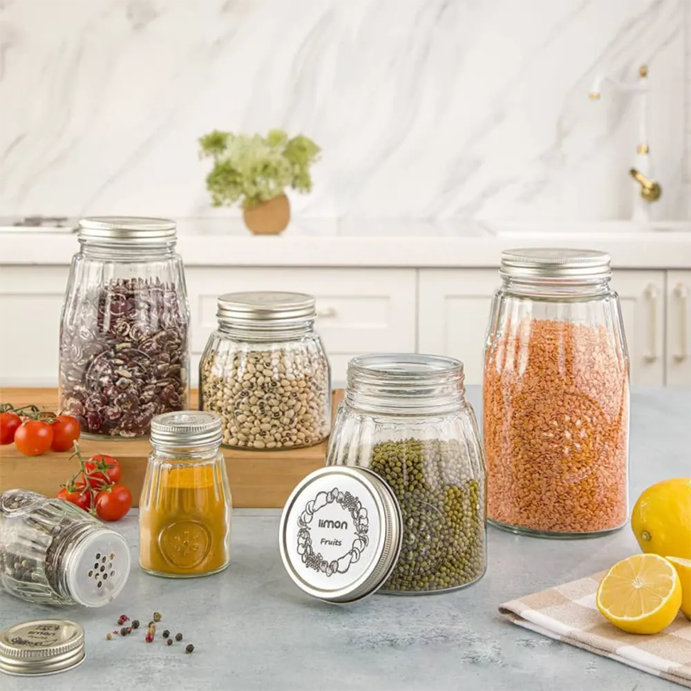 GLASS JAR 800ML