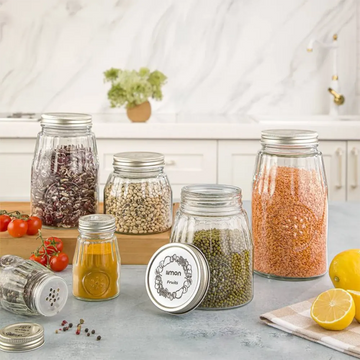 GLASS JAR 800ML