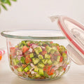 Glass Bowls With Lid 1.2LTR