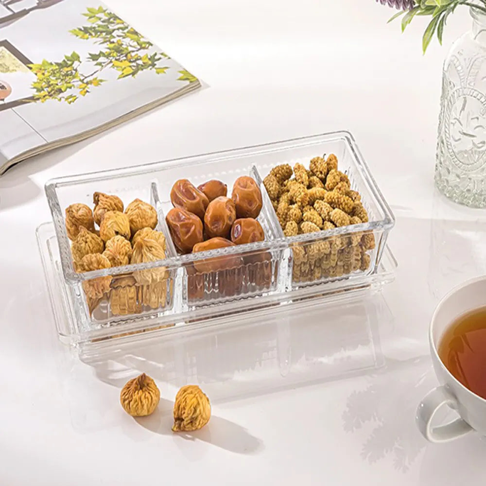 DIVIDED SNACK TRAY