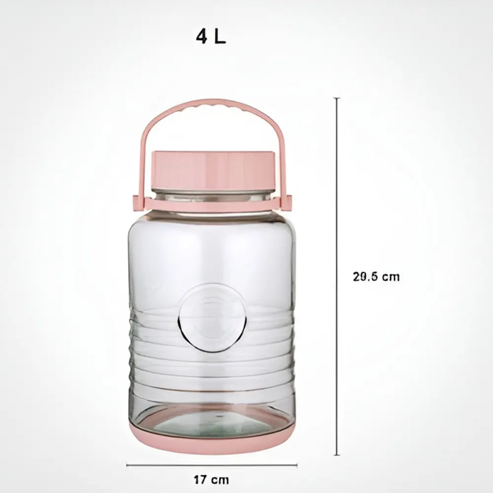 Pickle Glass Cotainer 4 LTR