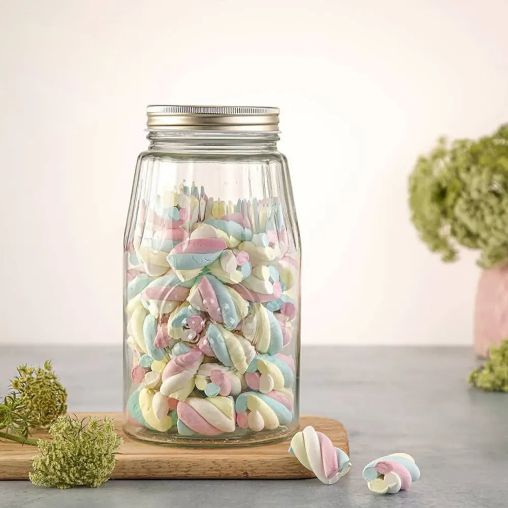 GLASS JAR 1.8LTR