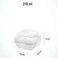 GLASS CONTAINER SET-serving & storage