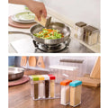 Seasoning Box Transparent Spice Jar Set