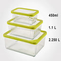 RECTANGLE GLASS CONTAINER