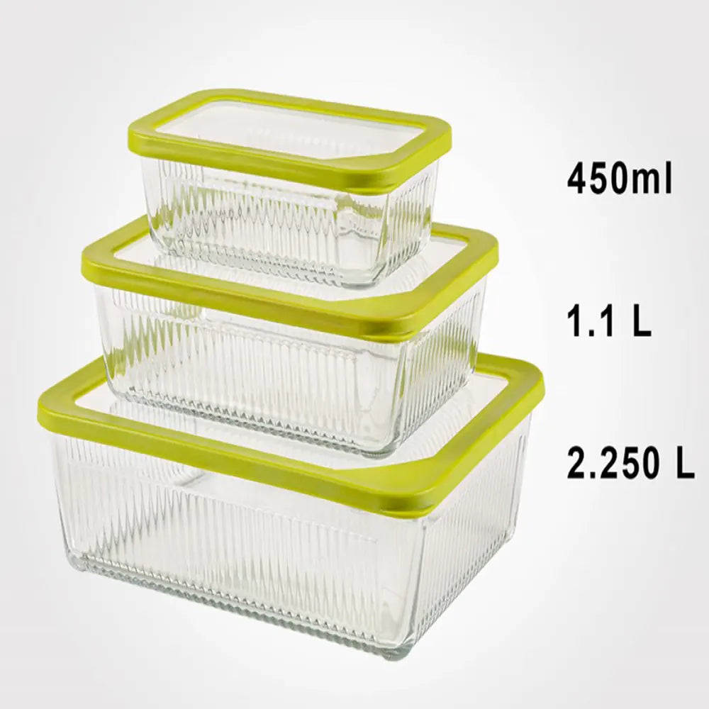 RECTANGLE GLASS CONTAINER