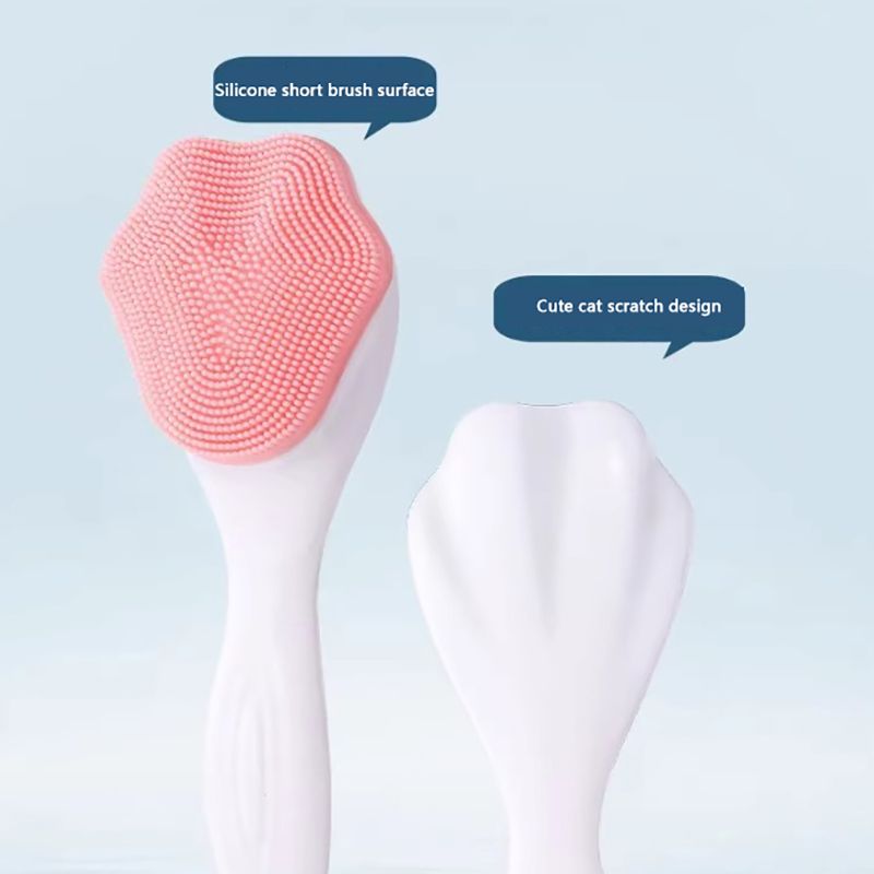 Silicone Facial Cleansing Brush – Exfoliate & Deep Clean