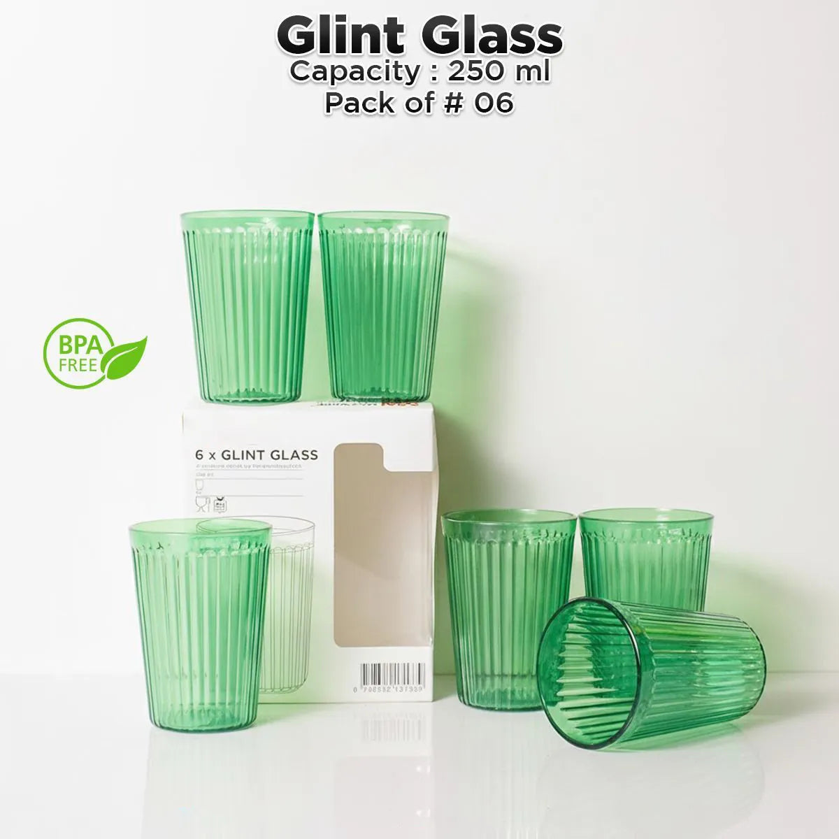 Glint Glass (6 Pcs Pack)
