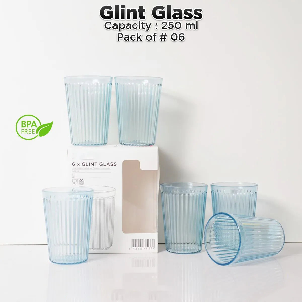 Glint Glass (6 Pcs Pack)