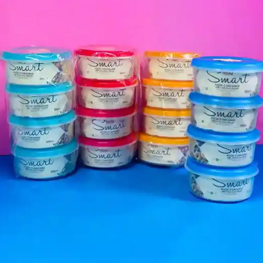 Smart Food Container Medium - 3 Pcs Set (600 ML)