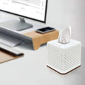 Tissue Box Square Design for Desktop Living Room Dining Room Storage