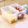 Kitchen Refrigerator Storage Box Drawer Frozen Food Fresh-keeping Container Transparent Egg Vegetable Fruits Storage Organizer