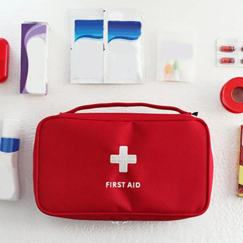 Portable First Aid Emergency Medicine Bag