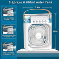 USB Mist Fan 600ml – Portable Humidifier & Cooler