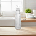 Glass Bottle With Plastic Cap 1.1 LTR