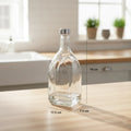 Glass Bottle With Steel Lid 1 LTR