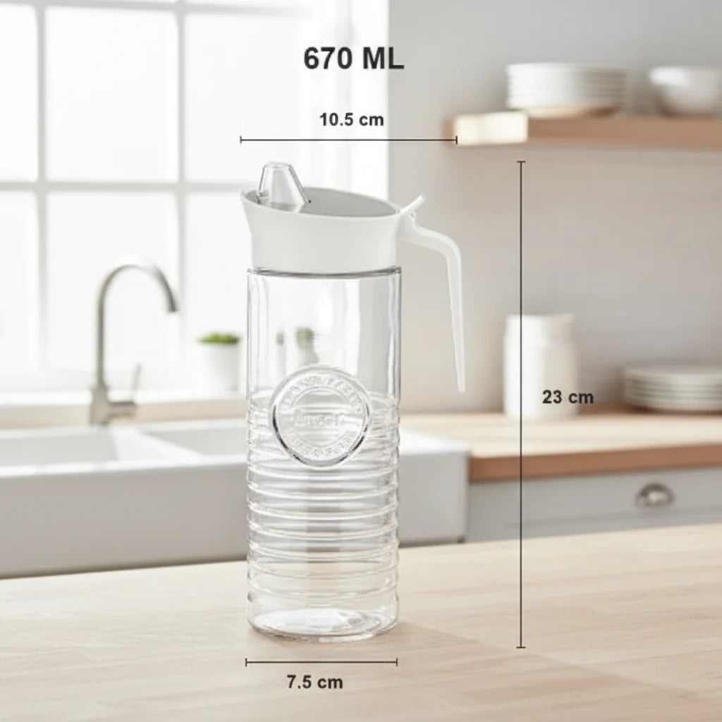 Glass Oil Bottle 670 ML
