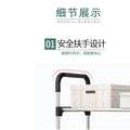 6-Story Aluminum Alloy Shoe Rack Multi-Layer Assembly Dust-Proof Storage for Dormitory Entrance Organizer shoemaker organizer