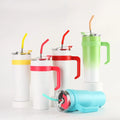 40 oz Vacuum Insulated Tumbler With Straw Lid & Handle