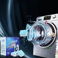 Washing Machine Cleaner Tablets 12pcs Deep Cleaning & Descaling Effervescent Tabs