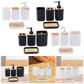 Modern Plastic Bathroom Set – Unbreakable & Easy to Clean