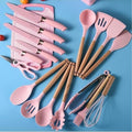 Wooden Handle Non-Stick Spatula