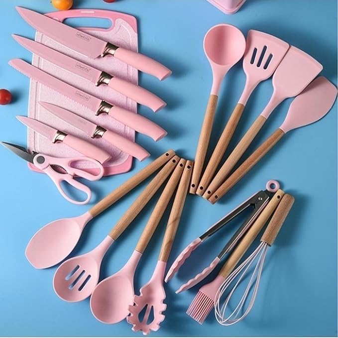 Wooden Handle Non-Stick Spatula