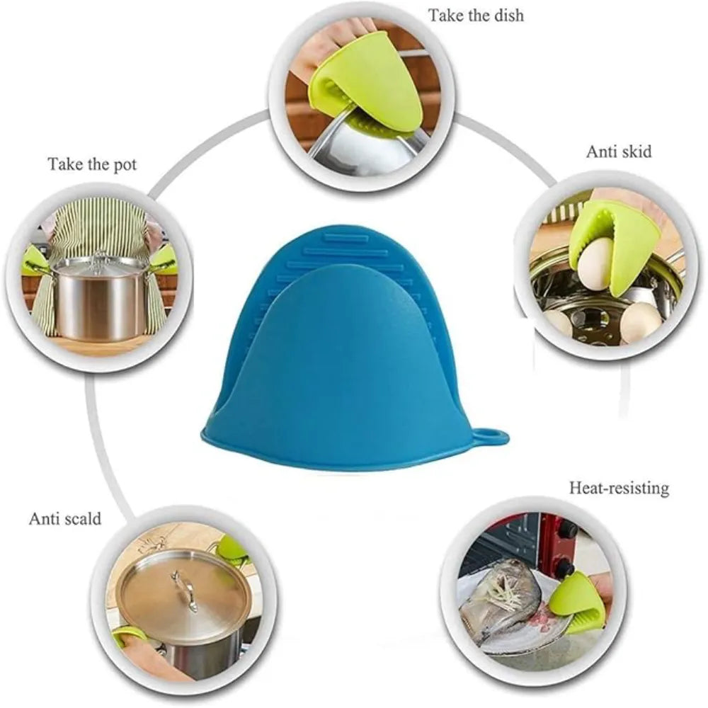 Silicone Heat Resistant Gloves Clips