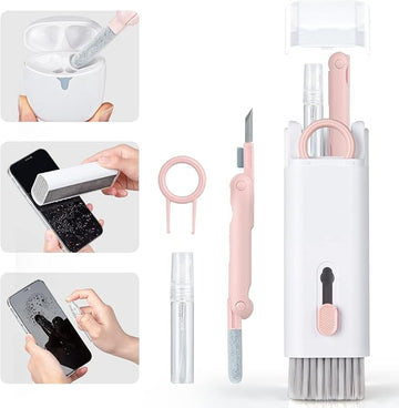 Tools Computer Cleaning 7-in-1 Airpods Brush Cleaning Keycap Camera Ipad Cleaner Screen Keyboard Phone Pen Kit Cleaning Puller