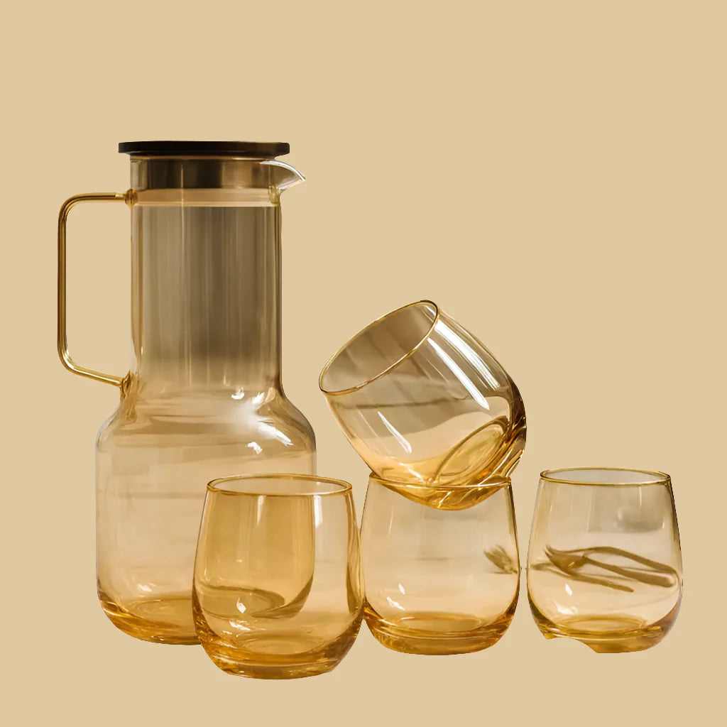 Premium 6-Piece Drinking Glass Set – Elegant & Everyday Use