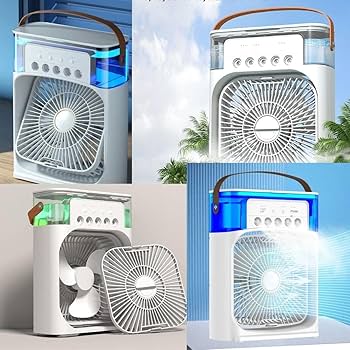 USB Mist Fan 600ml – Portable Humidifier & Cooler