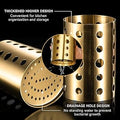 Rust-Proof Stainless Steel Cutlery Stand for Spoons, Forks & Knives