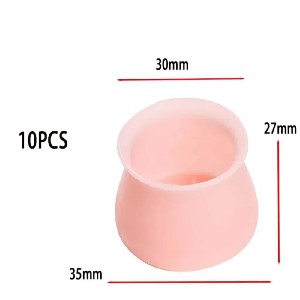Silicone 4pcs PVC Furniture Leg Protection Cover