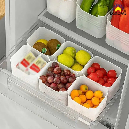 Refrigerator Side Door Storage Box Kitchen Food Grade Fresh-keeping Storage Box Household Packaging
Organizing Storages Boxes