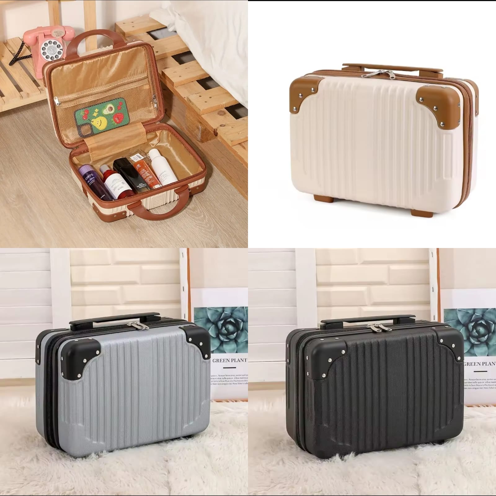 Makeup Organizer Storage Box – Cosmetic Holder for Vanity & Bathroom