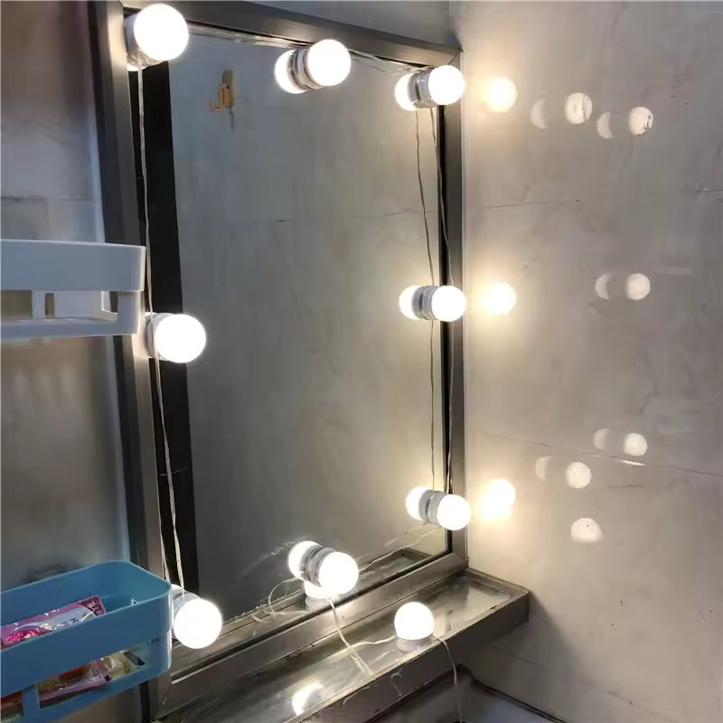 Vanity Mirror Lights LED Bulbs For Makeup Mirror 10 Bulbs With 3 Light Modes