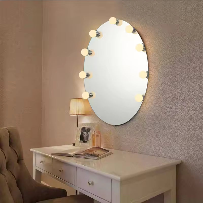Vanity Mirror Lights LED Bulbs For Makeup Mirror 10 Bulbs With 3 Light Modes
