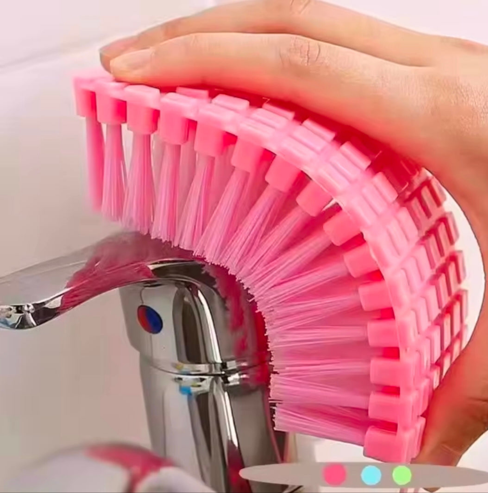 Cleaning Brush Multi-Functional Flexible Household Cleaning Brush Faucet Sink Cleaning Brush Bendable Crevice Cleaning Brush