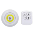 Remote Control Mini Light LED Under Cabinet Light Wireless Remote Control Dimmable Wardrobe Home Bedroom Kitchen  Closet Light