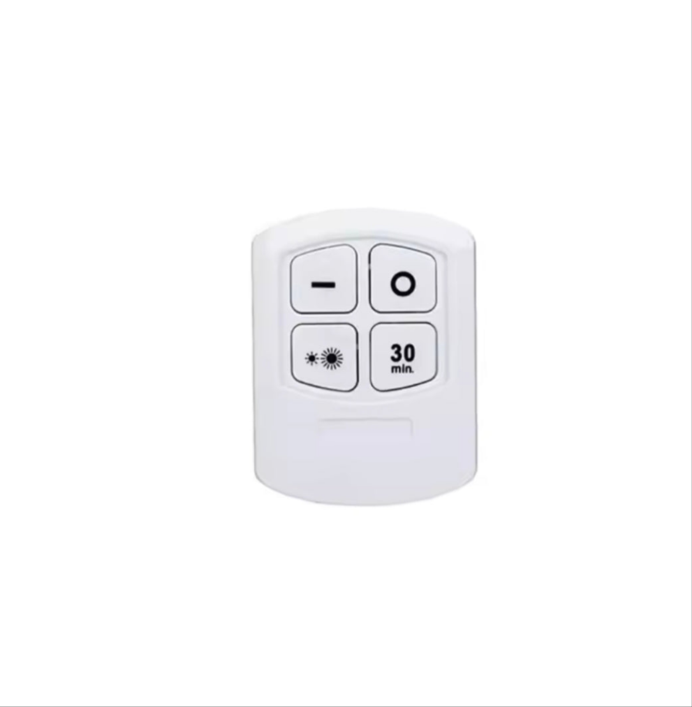 Remote Control Mini Light LED Under Cabinet Light Wireless Remote Control Dimmable Wardrobe Home Bedroom Kitchen  Closet Light