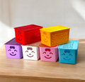 Smiley Basket With Cap Plastic 1 Pcs