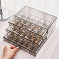 Clear Acrylic Jewelry Organizer – Multi-Layer Storage for Necklaces, Rings & More