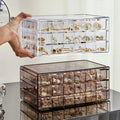 Clear Acrylic Jewelry Organizer – Multi-Layer Storage for Necklaces, Rings & More