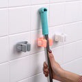 3-Pack Mop and Broom Holder – Wall-Mounted Storage
