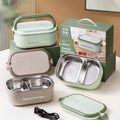 Electric Lunch Box with 304 Steel | Self-Heating Food Warmer