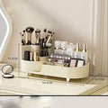 Rotating Makeup Organizer – Clear, Adjustable, Compact