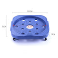 Cylinder Trolley – Strong Plastic Base with Smooth Wheels